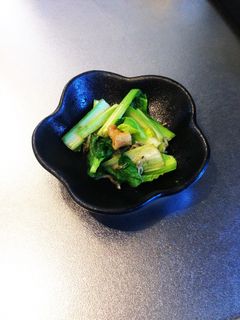 小松菜とじゃこの煮浸し-レシピのメイン写真
