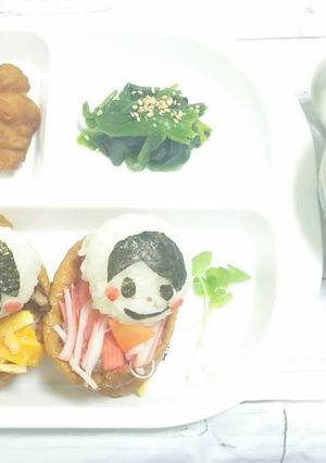 ひなまつりプレート(七夕でも♡)-レシピのメイン写真