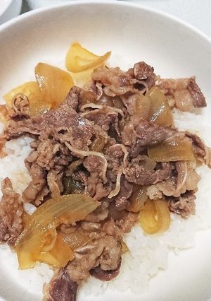 創味のつゆで牛丼◇-レシピのメイン写真