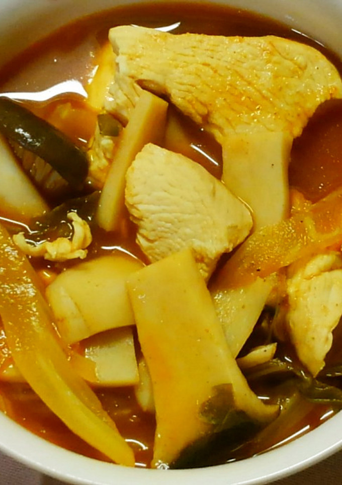 セロリとエリンギ 鶏むね肉のトマト煮風❀-レシピのメイン写真