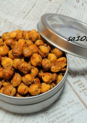 ポリポリくせになる！ベイクドひよこ豆！-レシピのメイン写真