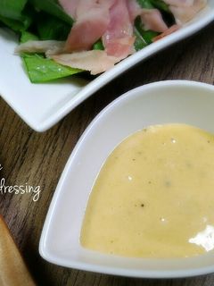 簡単手作り和風シーザーサラダドレッシング-レシピのメイン写真