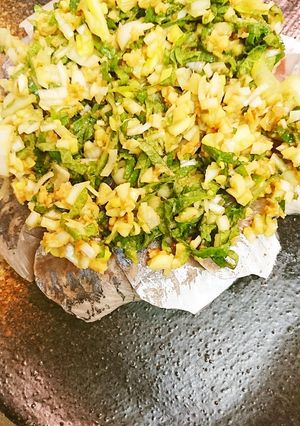 鯵の薬味醤油こうじ-レシピのメイン写真