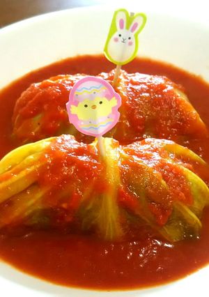 野菜たっぷり！ゆるベジのロールキャベツ-レシピのメイン写真