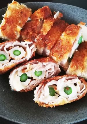 時短・簡単！豚バラのちくわロール揚げ-レシピのメイン写真