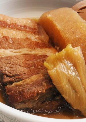 簡単なのに彼が喜ぶ、圧力鍋で角煮！-レシピのメイン写真