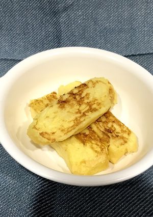 離乳食後期にも。ふわとろフレンチトースト-レシピのメイン写真