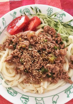 【覚え書き】ジャージャーうどん-レシピのメイン写真
