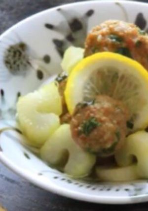 腎臓病食にも ミートボールおつまみ-レシピのメイン写真