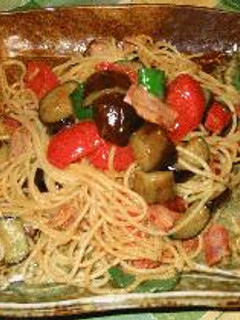 yu-uのパスタ ~ナス・トマト・ベーコン~-レシピのメイン写真