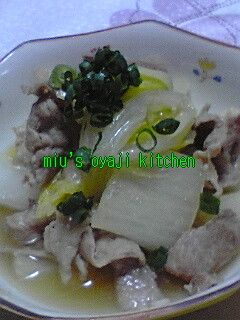 簡単レシピ8 白菜と豚炊いたん-レシピのメイン写真