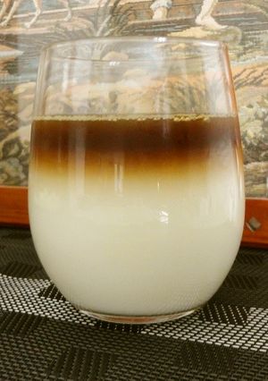 お店で見るやつ☆2層アイスカフェオレ-レシピのメイン写真