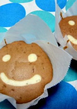スマイルチョコチーズケーキ-レシピのメイン写真