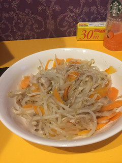 レンジで簡単!肉野菜炒め風-レシピのメイン写真