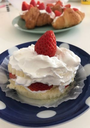 市販の北海道チーズ蒸しケーキ☆アレンジ-レシピのメイン写真