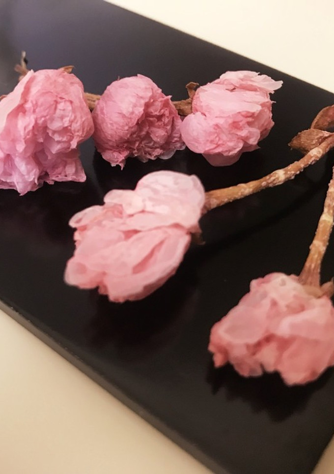 桜花を開かせる方法-レシピのメイン写真