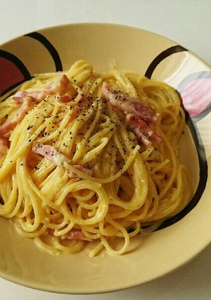 簡単！カルボナーラ-レシピのメイン写真