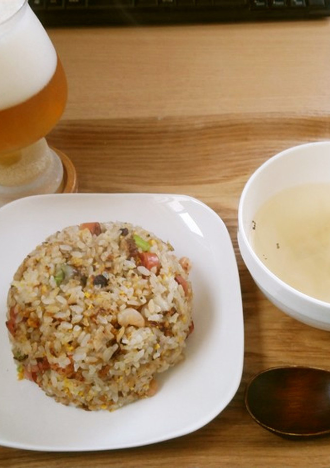 ☆男飯☆０２４　簡単炒飯と中華スープ-レシピのメイン写真