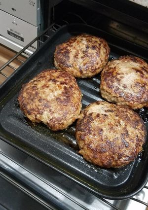 ハンバーグ-レシピのメイン写真