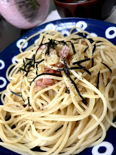 ベーコンの塩昆布パスタ-レシピのメイン写真