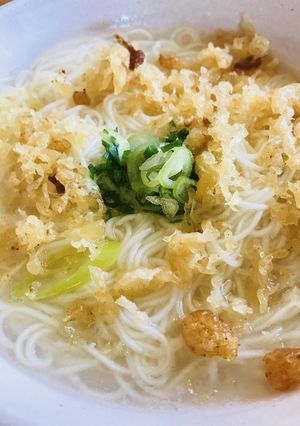 温素麺●鶏がらスープのストレート素麺-レシピのメイン写真