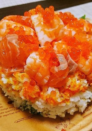 お雛様ケーキ寿司-レシピのメイン写真