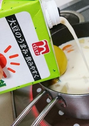知ってる人は知っている…豆乳の注ぎ方!-レシピのメイン写真