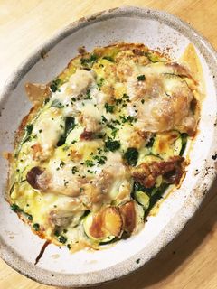 豚肉とズッキーニのチーズ焼き-レシピのメイン写真