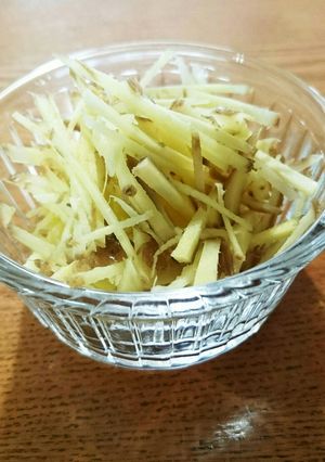 とんでもなく役に立つ☆しょうがの千切り-レシピのメイン写真