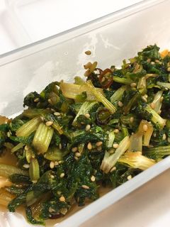 サッと炒めて簡単♪セロリの佃煮-レシピのメイン写真