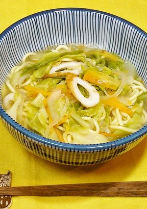 野菜たっぷり、あっさり麺-レシピのメイン写真
