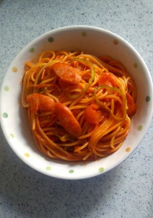 給食のナポリタン-レシピのメイン写真