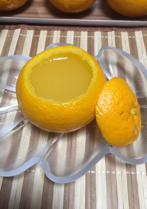 夏柑糖風に 甘さ控えめゼリー-レシピのメイン写真