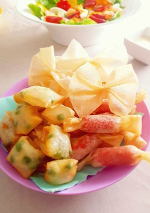 パーティーやおつまみに♪可愛い一口春巻き-レシピのメイン写真