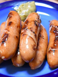 簡単★あらびきウインナーの美味しい焼き方-レシピのメイン写真