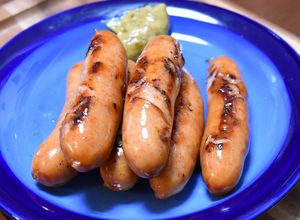 簡単★あらびきウインナーの美味しい焼き方-レシピのメイン写真