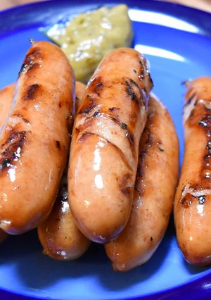 簡単★あらびきウインナーの美味しい焼き方-レシピのメイン写真
