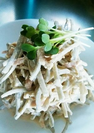 ごぼうとツナのサラダ-レシピのメイン写真