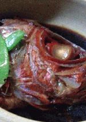 金目鯛のアラ煮(頭煮)-レシピのメイン写真