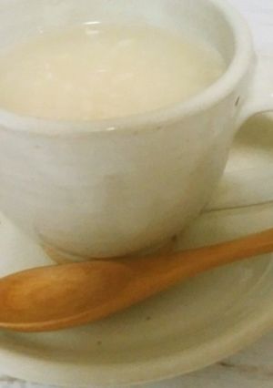 お水ですぐ適温！炊飯器で甘酒-レシピのメイン写真