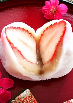 いちご大福-レシピのメイン写真
