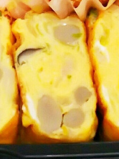 シメジの卵焼き-レシピのメイン写真