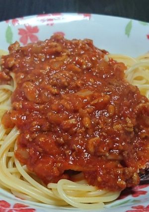 ミートソース-レシピのメイン写真