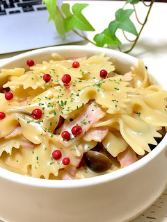 ファルファッレで簡単生クリームパスタ☆-レシピのメイン写真