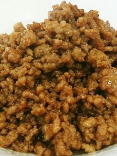自家製焼き肉のタレで簡単肉そぼろ作り置き-レシピのメイン写真
