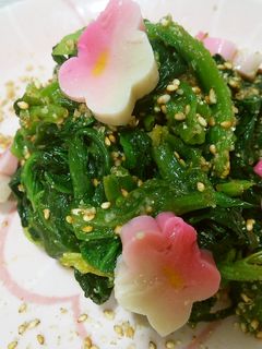 3分でほうれん草のナムル-レシピのメイン写真