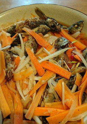豆あじにも☆南蛮漬けのタレ-レシピのメイン写真