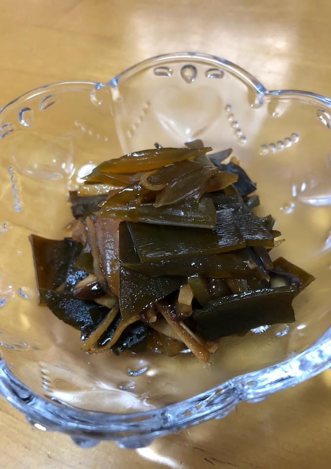 昆布と茎わかめの佃煮！我が家の味-レシピのメイン写真