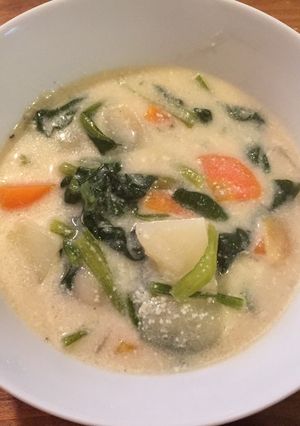 残り野菜の豆乳シチュー-レシピのメイン写真