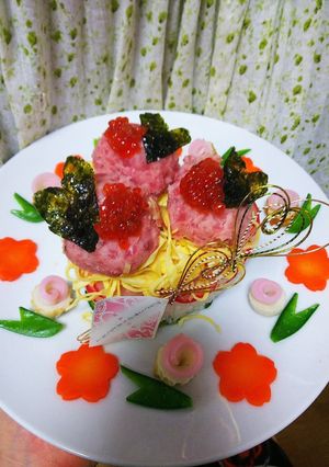 2018年ひな祭り*ちらし寿司*-レシピのメイン写真